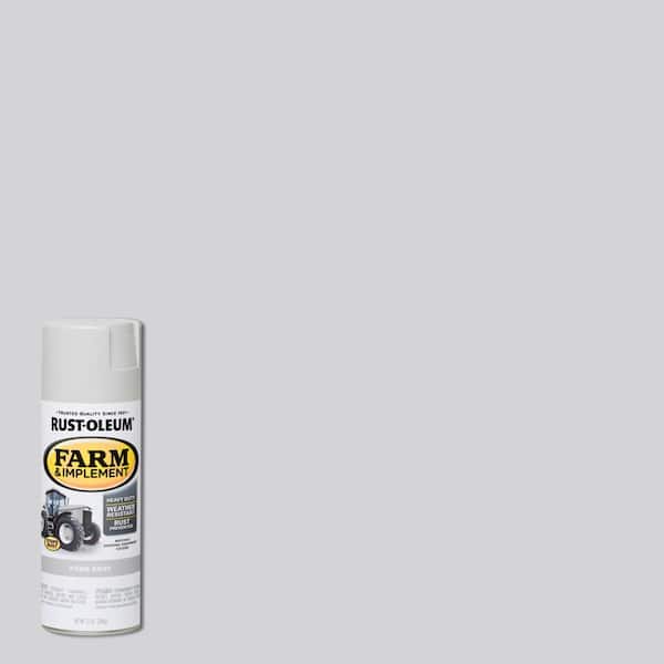 Rust-Oleum 12 oz. Farm Equipment Ford Gray Enamel Spray Paint (6-Pack)