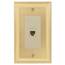 AMERELLE Hallcrest 2 Gang Rocker Metal Wall Plate - Satin Brass 98RRSB