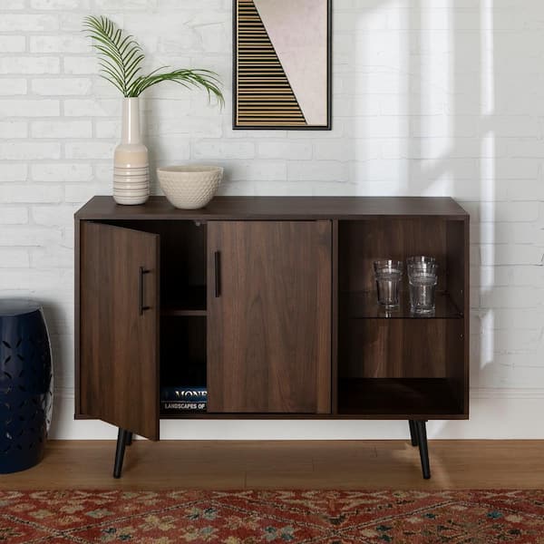 Walker Edison Furniture Company 44in. Mid Century Modern TV Stand 