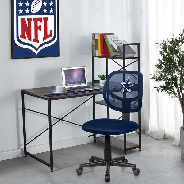 IMPERIAL Dallas Cowboys Navy Armless Task Chair IMP 496-1002 - The Home  Depot