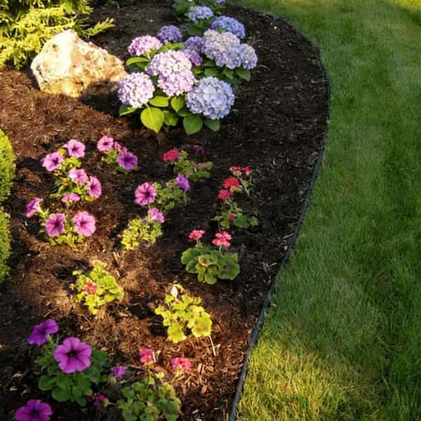 BORDERS at BALCONY アシンメトリック ティー ブラック 美品 Pro Space 4 in. x 60 ft. Plastic Landscape Edging with Double