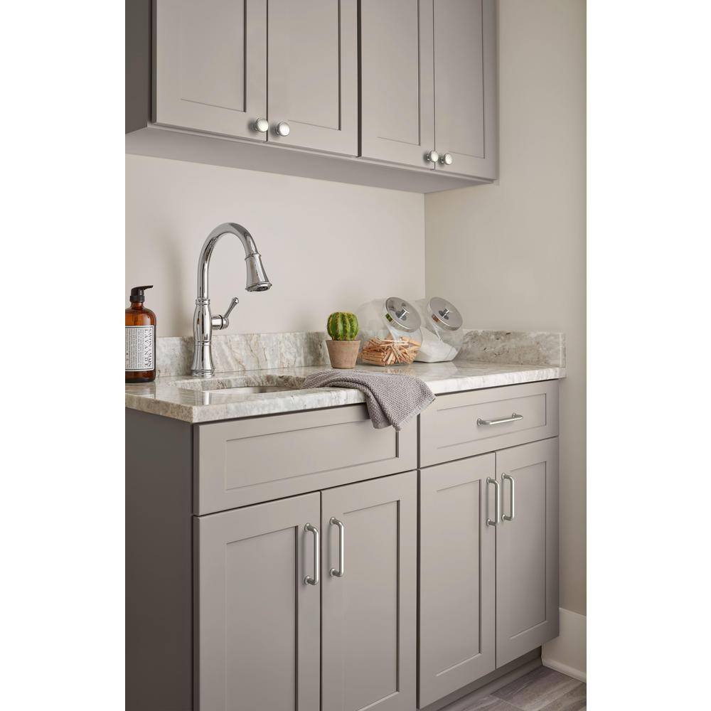 Satin Nickel Brushed Cabinet Bar Pull with Mounting Hardware