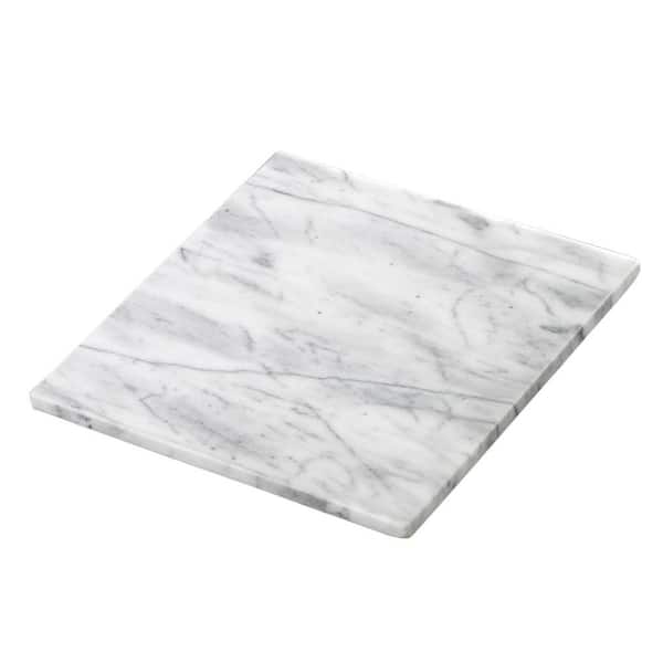 Creative Home White Marble Serving Board
