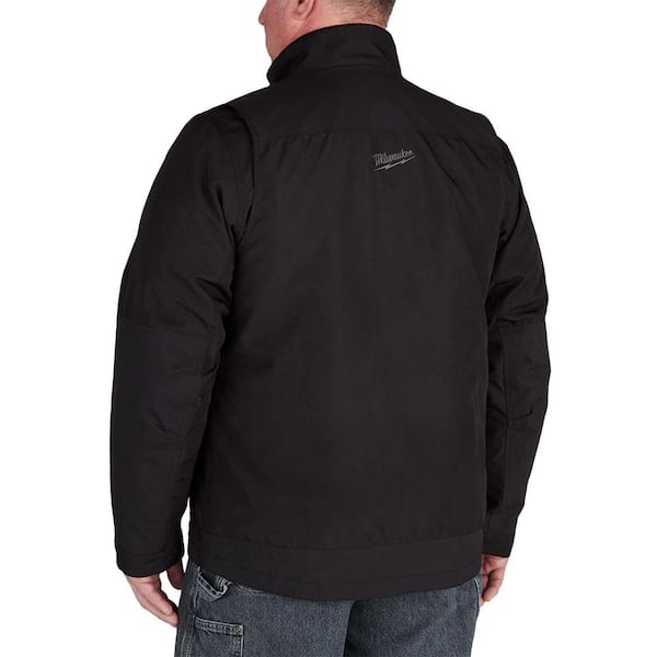 Free Country Men's Black Polyester Hooded Insulated Fleece (2X Large) in  the Work Jackets & Coats department at