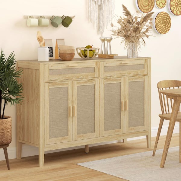 STOCK II SIDE BOARD 幅180cm JAYDEN CREATION Horaz Walnut Modern 63 in. Wide Sideboard