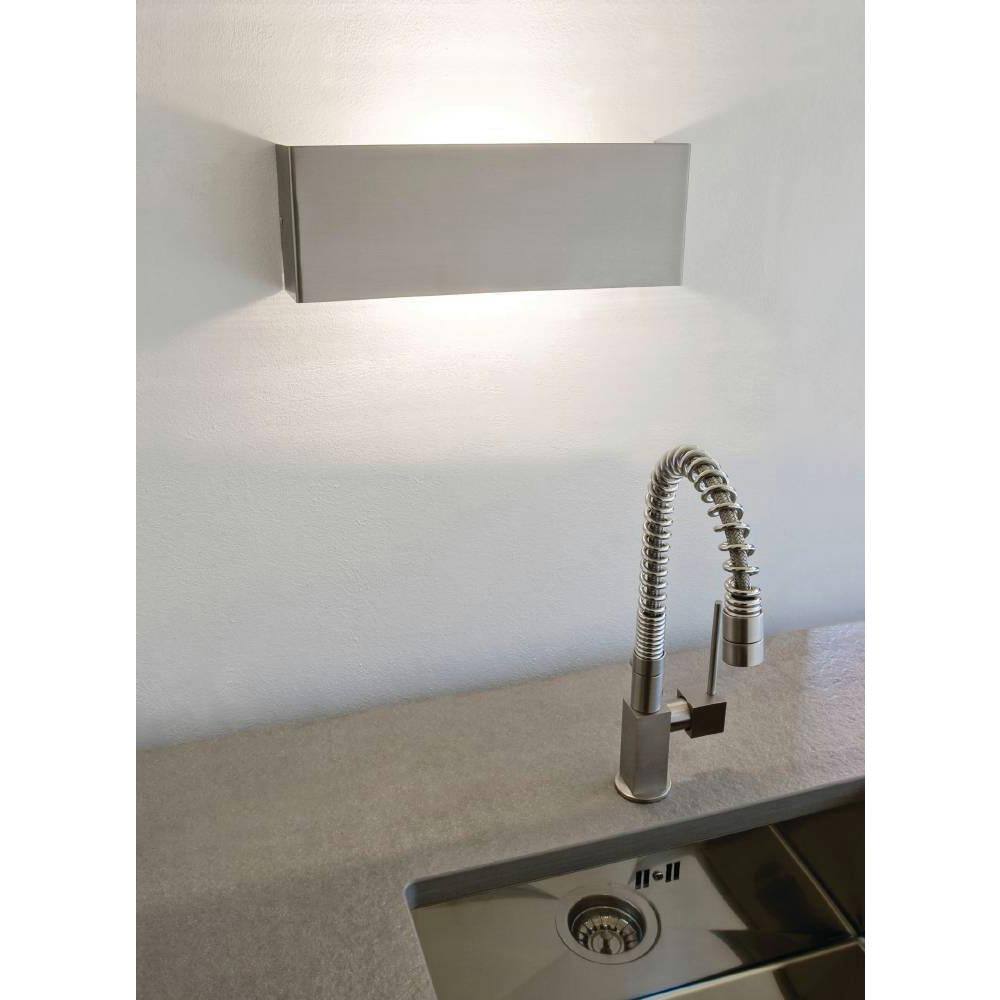 Nikita Matte Nickel Dimmable LED Wall Sconce