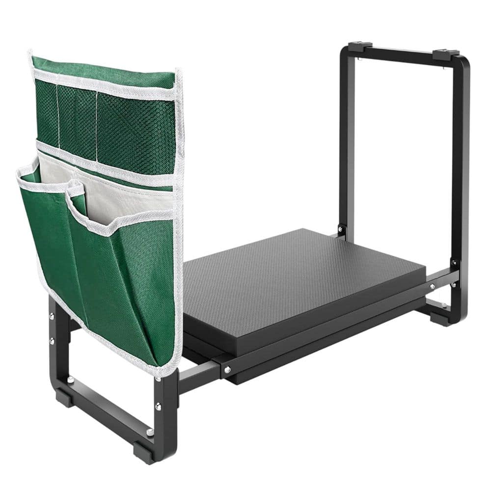 1-Piece Heavy Duty Kneeler Bench Seat with Extra Wide Cushion, Tool Bag for Seniors Women price history on PriceWatchPro