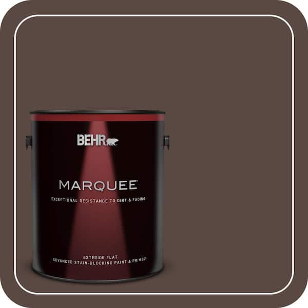 BEHR MARQUEE 1 gal. #S-G-790 Bear Rug Flat Exterior Paint & Primer