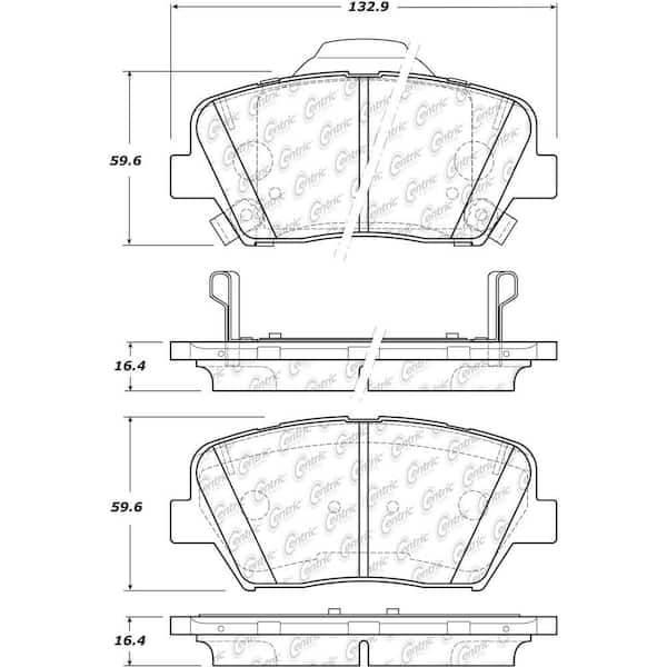 Centric Parts Disc Brake Pad Set