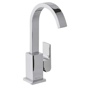 Farrington Single Hole Single-Handle Bathroom Faucet in Polished Chrome