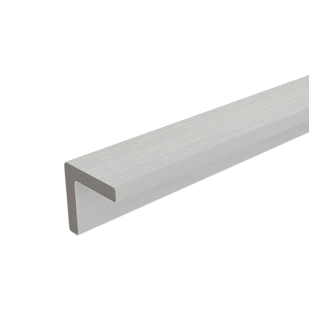 All Purpose L Trim 1.57 in. W x 96 in. L Composite Siding in Icelandic Smoke White price history on PriceWatchPro