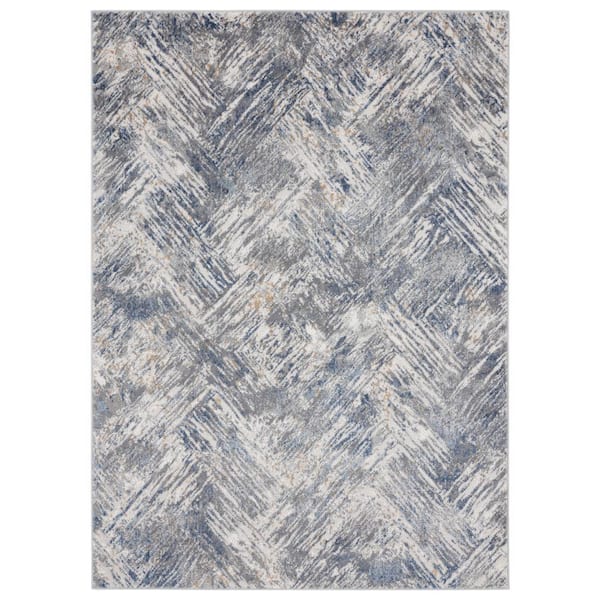 Austin Archer Blue 12 ft. 6 in. x 15 ft. Oversize Area Rug