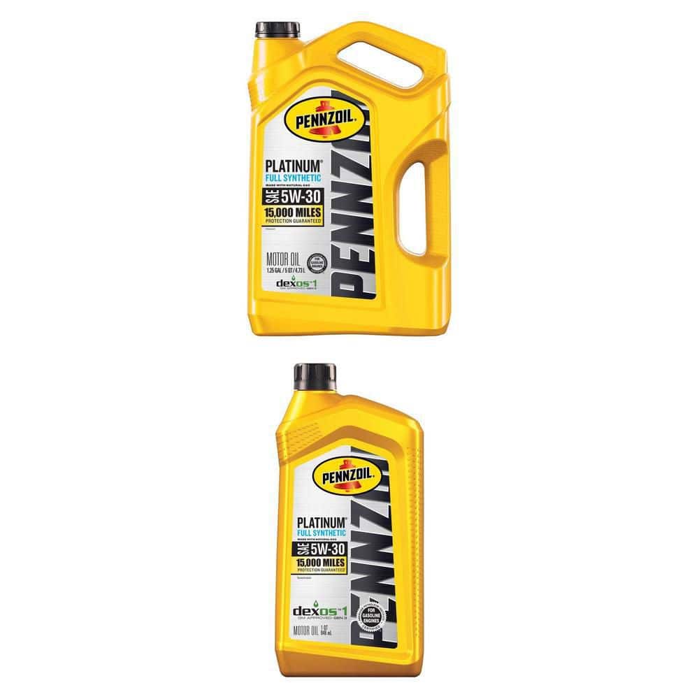 Pennzoil 160 fl. oz. 5W-30 Platinum Motor Oil 550038221 - The Home