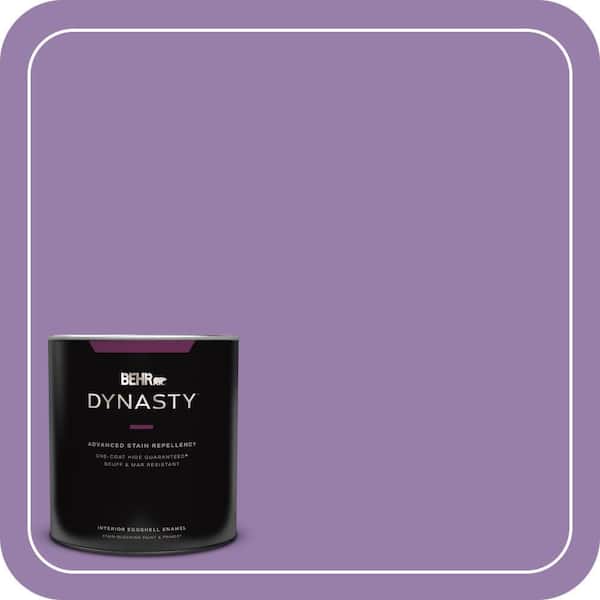 BEHR DYNASTY 1 qt. #650B-6 Elite Wisteria Eggshell Enamel Interior Stain-Blocking Paint & Primer
