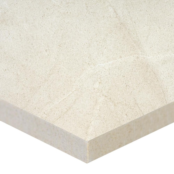 MSI Skye Blonde 24 in. x 24 in. x 0.38 in. Matte Paver Porcelain Stone Look Floor and Wall Tile (16 sq. ft./Case)