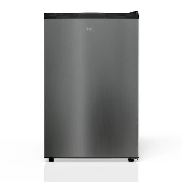 3.1 cu. ft. Compact Single Door Mini Refrigerator without Freezer in Silver