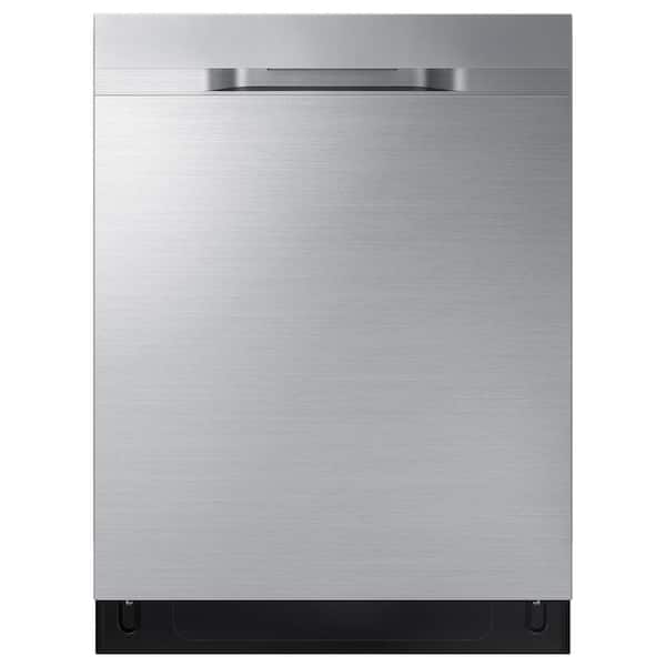 Samsung 24 in. Top Control Tall Tub Dishwasher in Fingerprint Resistant Stainless Steel with AutoRelease, 3rd Rack, 48 dBA