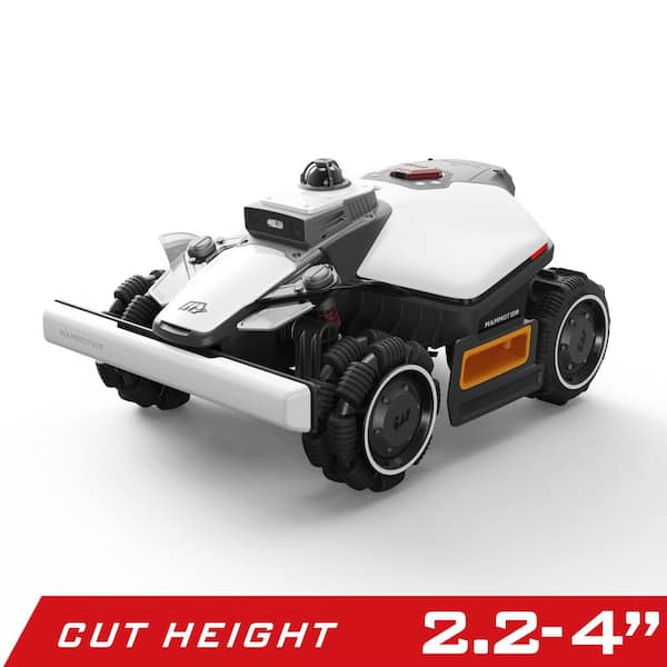 Luba mini 2 7.8 in. 360° LiDAR Robot Lawn Mower(1/3 Acre)Adjustable Cutting Height(2.2 in. - 4 in.)All Terrain AI Vision
