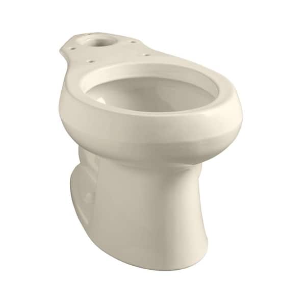 KOHLER Well Worth Round Toilet Bowl Only in Biscuit