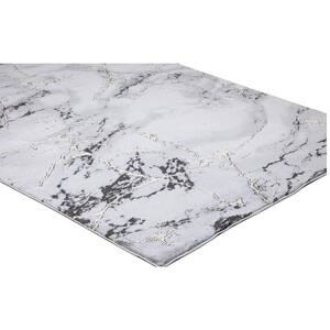 BrightonCollection Dallas Gray 8 ft. x 11 ft. Abstract Area Rug