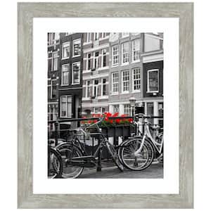 Dove Greywash Narrow Picture Frame Opening Size 24 x 20 in. (Matted To 16 x 20 in.)