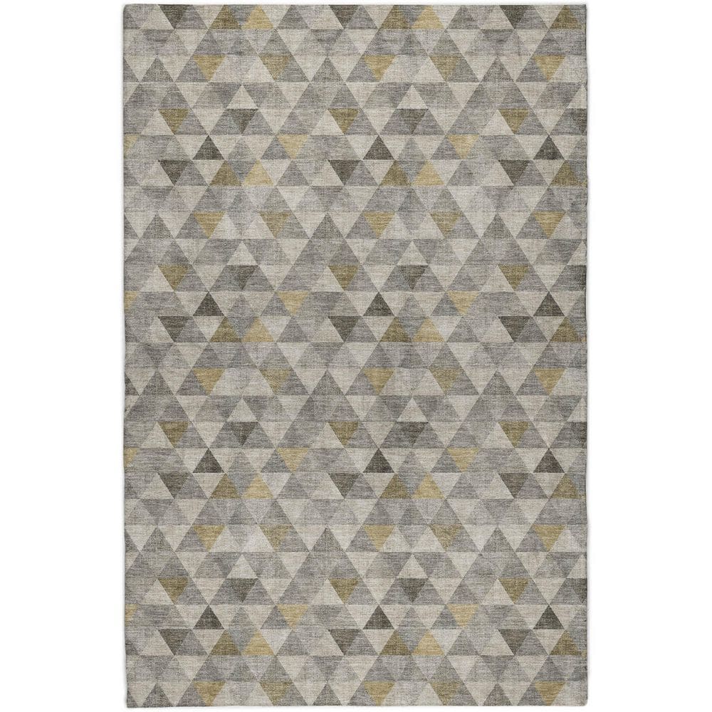 Dream Shag Premium Machine Washable Abstract ADS612 Taupe 9 ft. x 12 ft. Area Rug price history on PriceWatchPro