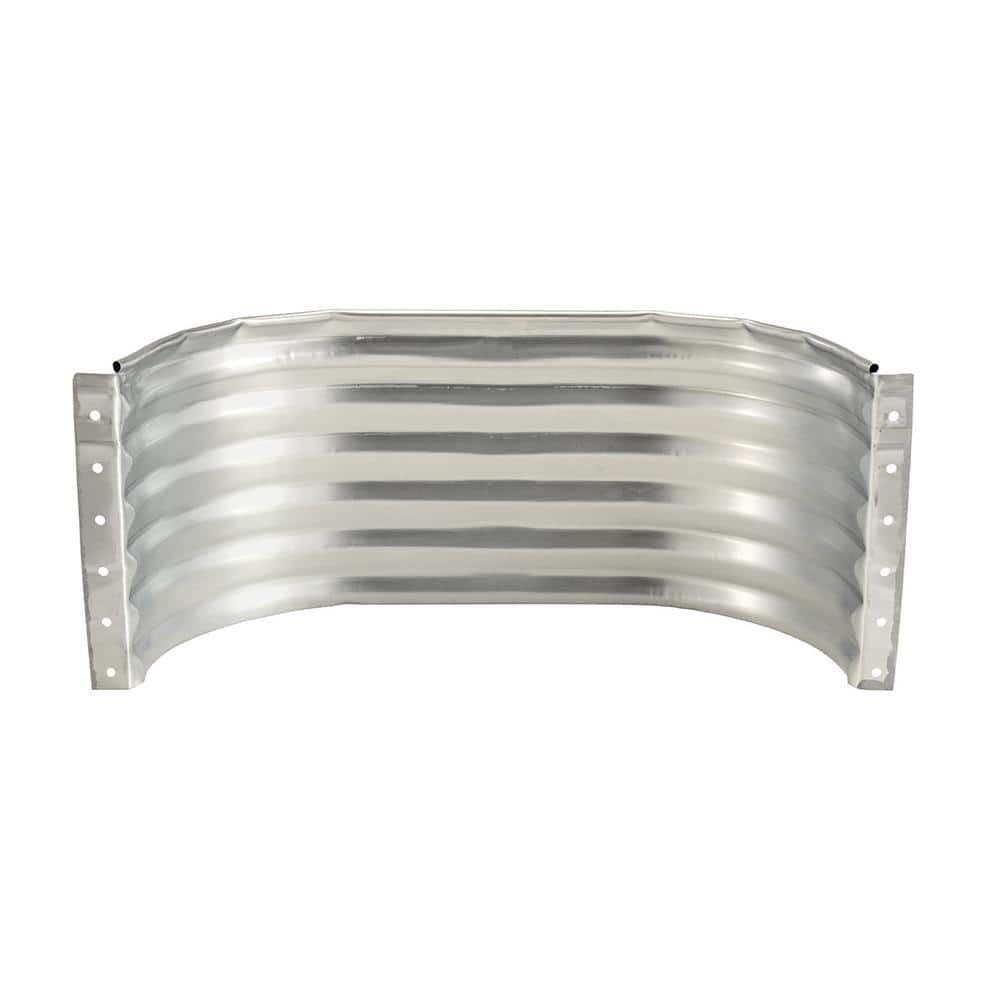 SHAPE PRODUCTS 37 in. x 12 in. x 18 in. Steel Straight Area Window Well