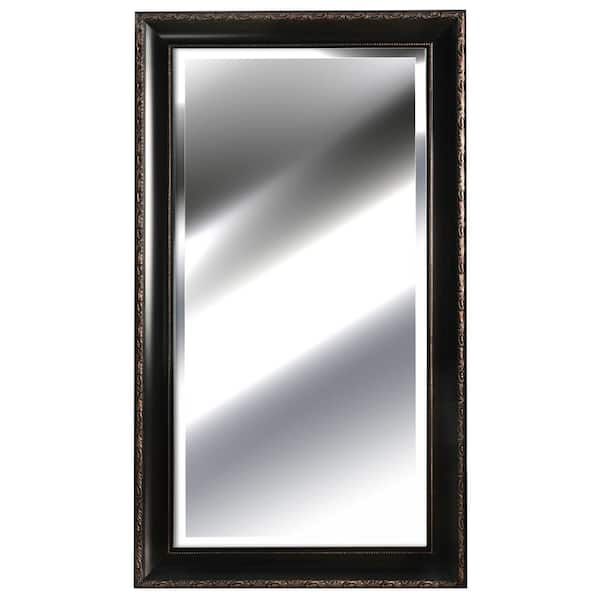 Pinnacle Large Square Bronze Casual Mirror (54.9 in. H x 30.9 in. W)