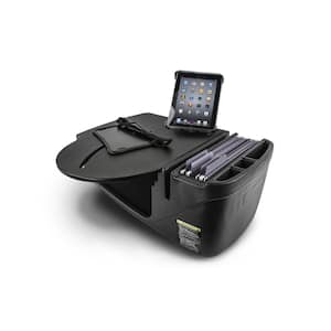 AutoExec Roadmaster Car Desk with Black Printer Stand ROADCAR-02