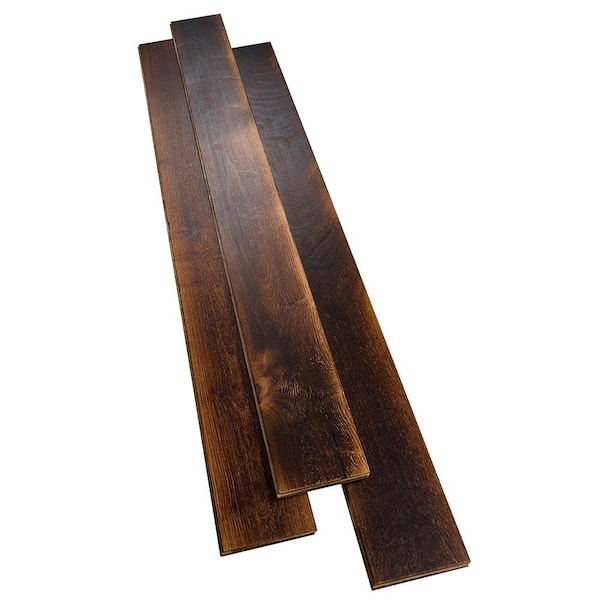 HOMELEGEND Milan Maple 9/16 in. T x 7.5 in. W Wire Brushed Engineered Hardwood Flooring (31.1 sqft/case)