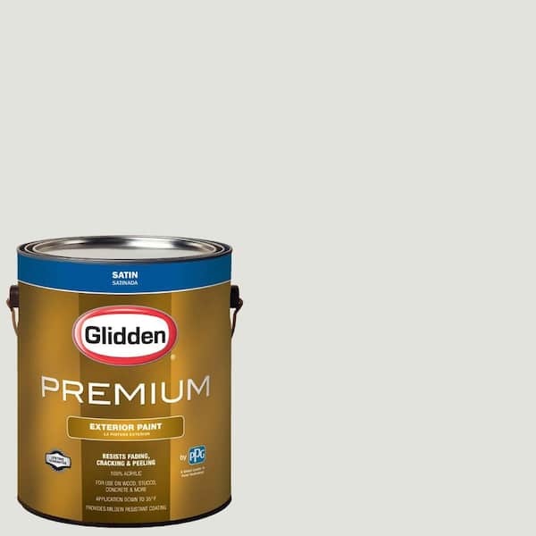 Glidden Premium 5-gal. #HDGCN48 Stone White Flat Latex Exterior Paint