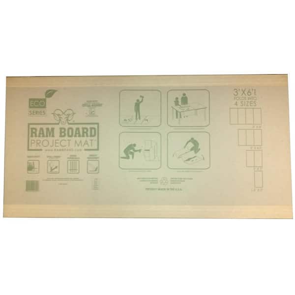 Ram Board (Temporary Floor Protection) (Common: 38 in. x 100 ft.; Actual: 38 in. x 100 ft.)