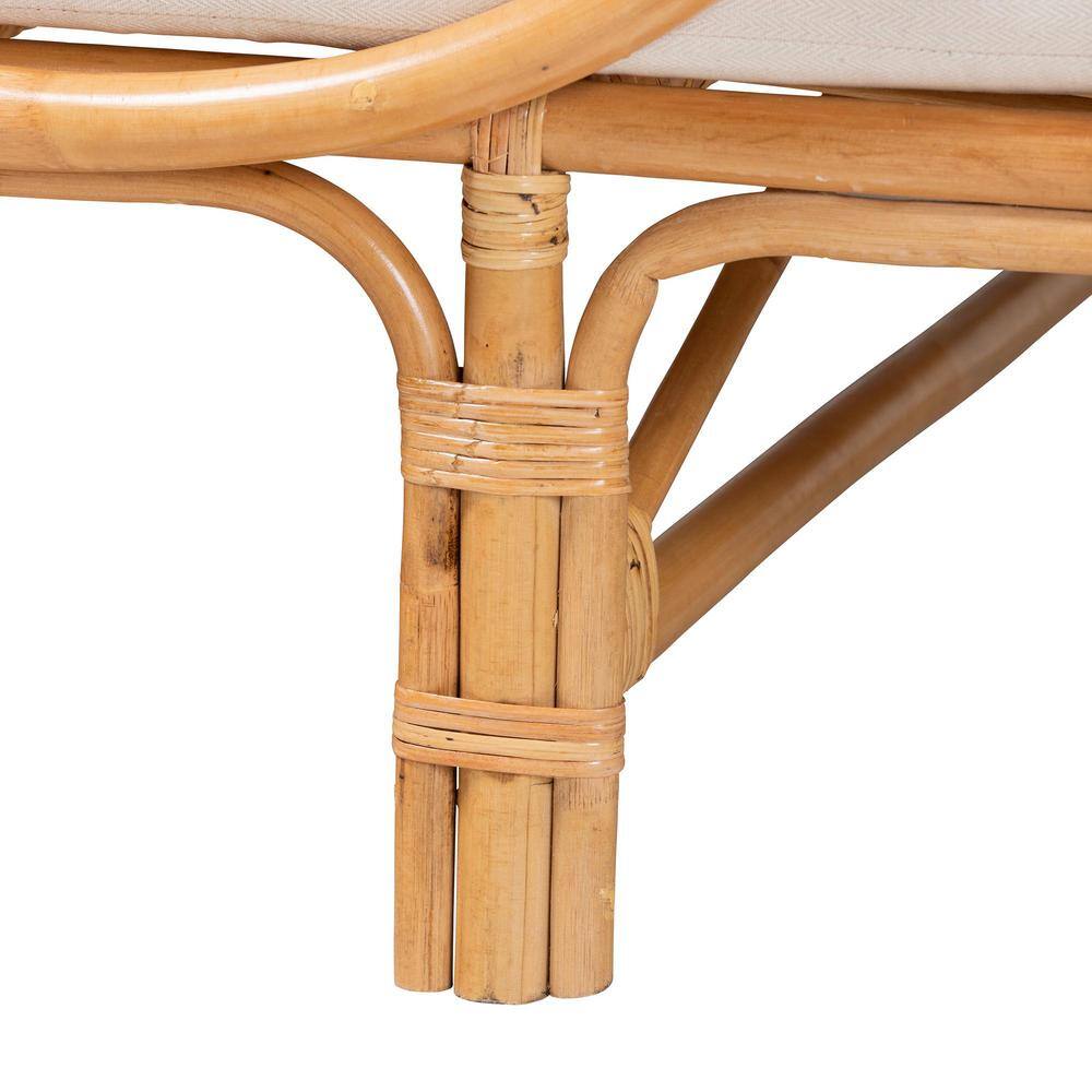 Davida Natural Rattan Twin Daybed - thumbnail 6