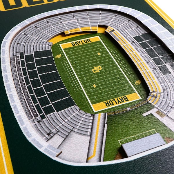 8 x 32 NFL Green Bay Packers 3D Stadium Banner