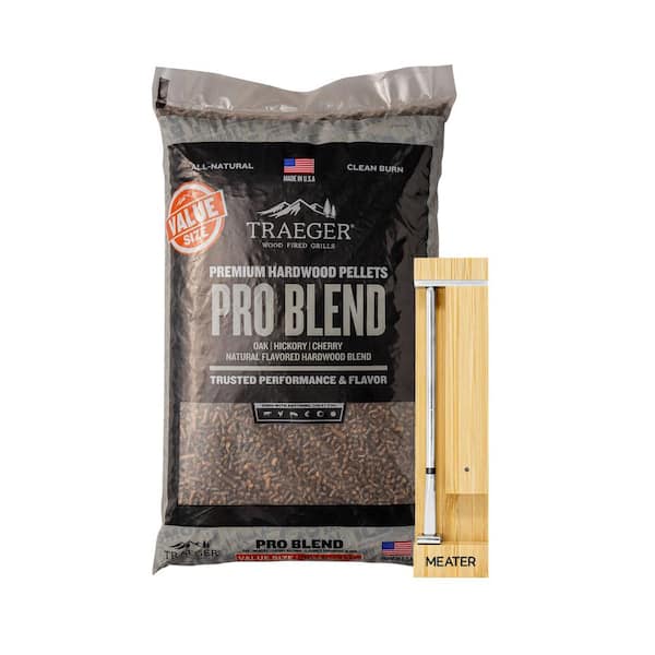 Traeger Pro Blend Pellet x Meater 2 Plus