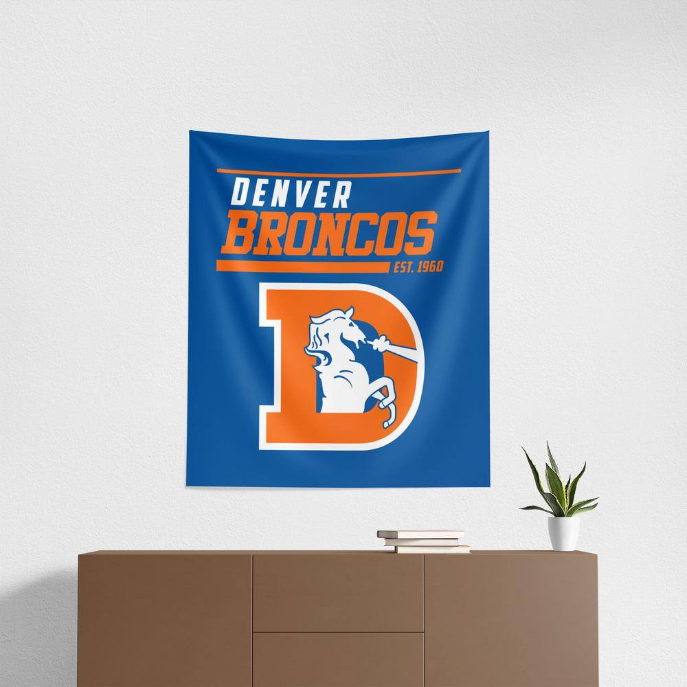 NFL Broncos 40 YD Dash Legacy Printed Wall Hanging price history on PriceWatchPro