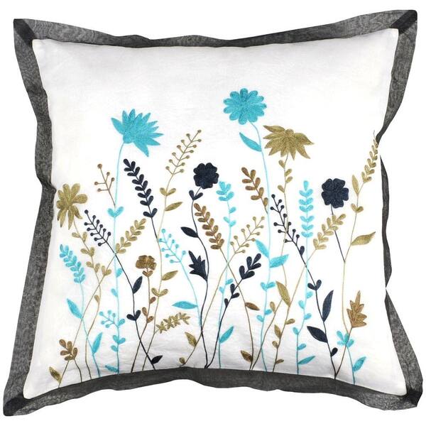 Artistic Weavers FloralF 18 in. x 18 in. Decorative Pillow-DISCONTINUED
