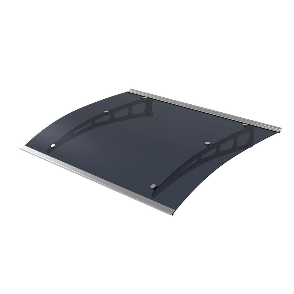 3.9 ft. PA Series Solid Polycarbonate Door and Window Awning (47 in. L x 35