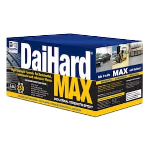 DaiHard Max Industrial Strength 3.5 qt. Grey Epoxy Floor Coating Kit