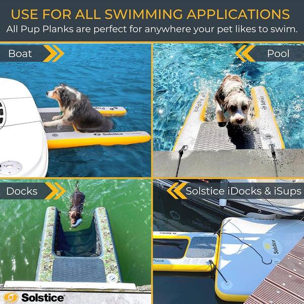 Dok Dog Ramp Buy SOLSTICE Original Inflatable Pup Plank Dog Float