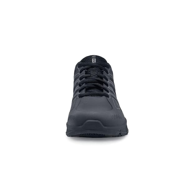 Men's Bloodstone Slip Resistant Slip-On Shoes - Soft Toe - Black Size 15(M)