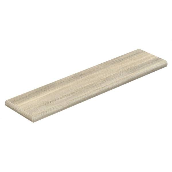 Cap A Tread Maui Whitewashed Oak 94 in. Length x 12-1/8 in. D x 1-11/16 in. Height Laminate Left Return to Cover Stairs 1 in. Thick