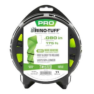 Universal Fit .080 in. x 175 ft. Pro Twisted Line for Gas, Corded and Cordless String Grass Trimmer/Lawn Edger