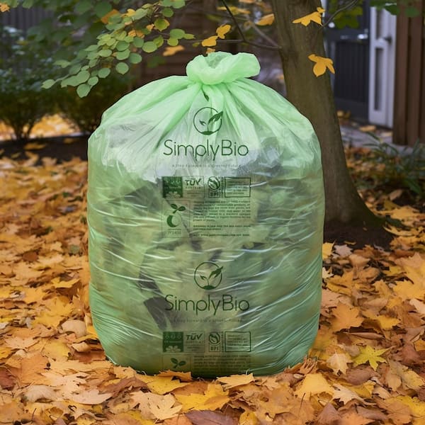 Simply Bio 3 Gallons Polyethylene Plastic Recycling Bags - 80