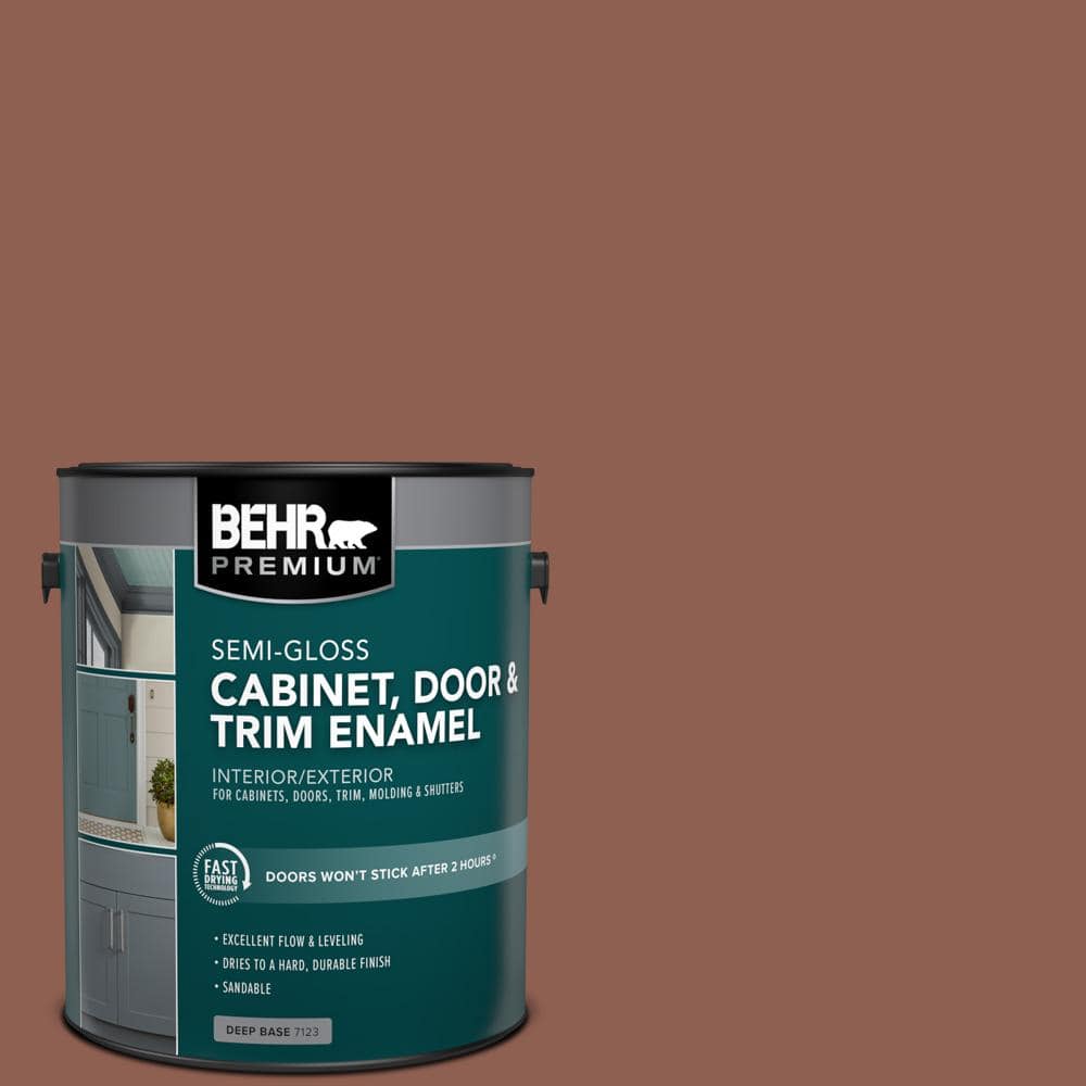 1 gal. #MQ1-61 Upper Eastside Semi-Gloss Enamel Interior/Exterior Cabinet, Door & Trim Paint price history on PriceWatchPro
