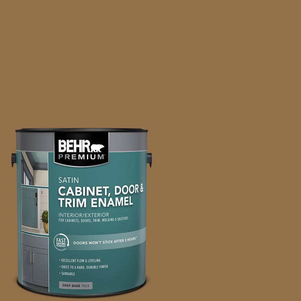 1 gal. #N280-7 Brass Button Satin Enamel Interior/Exterior Cabinet, Door & Trim Paint price history on PriceWatchPro