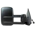 Towing Mirror for 14-17 Silverado/Sierra 1500 15-17 2500/3500 Textured Black Dual Lens 1st Design Foldaway RH
