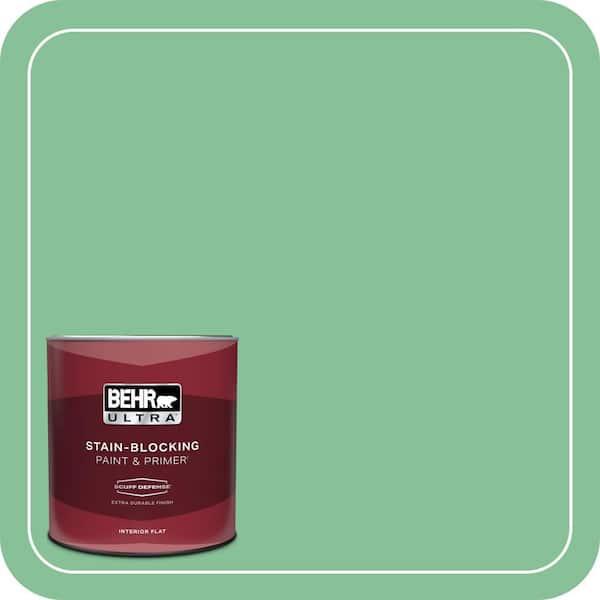 BEHR ULTRA 1 qt. #MQ6-40 Country Weekend Extra Durable Flat Interior Paint & Primer