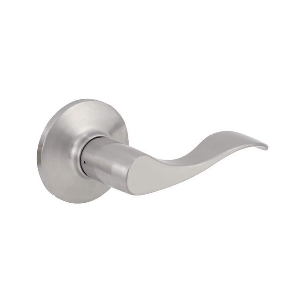 Delaney Logan Dummy (Inactive) Door Lever in Satin Nickel price history on PriceWatchPro