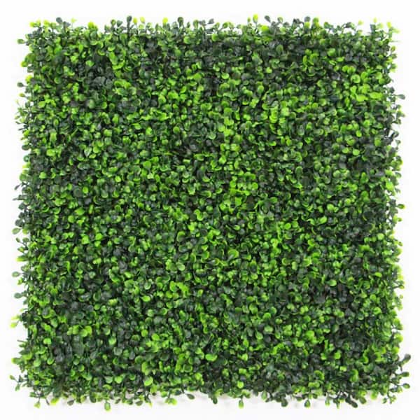 Ejoy 20 in. x 20 in. Milan Artificial Boxwood Hedge Screen for Outdoor Party Wedding Ceremony Decor (Set of 36/Piece)